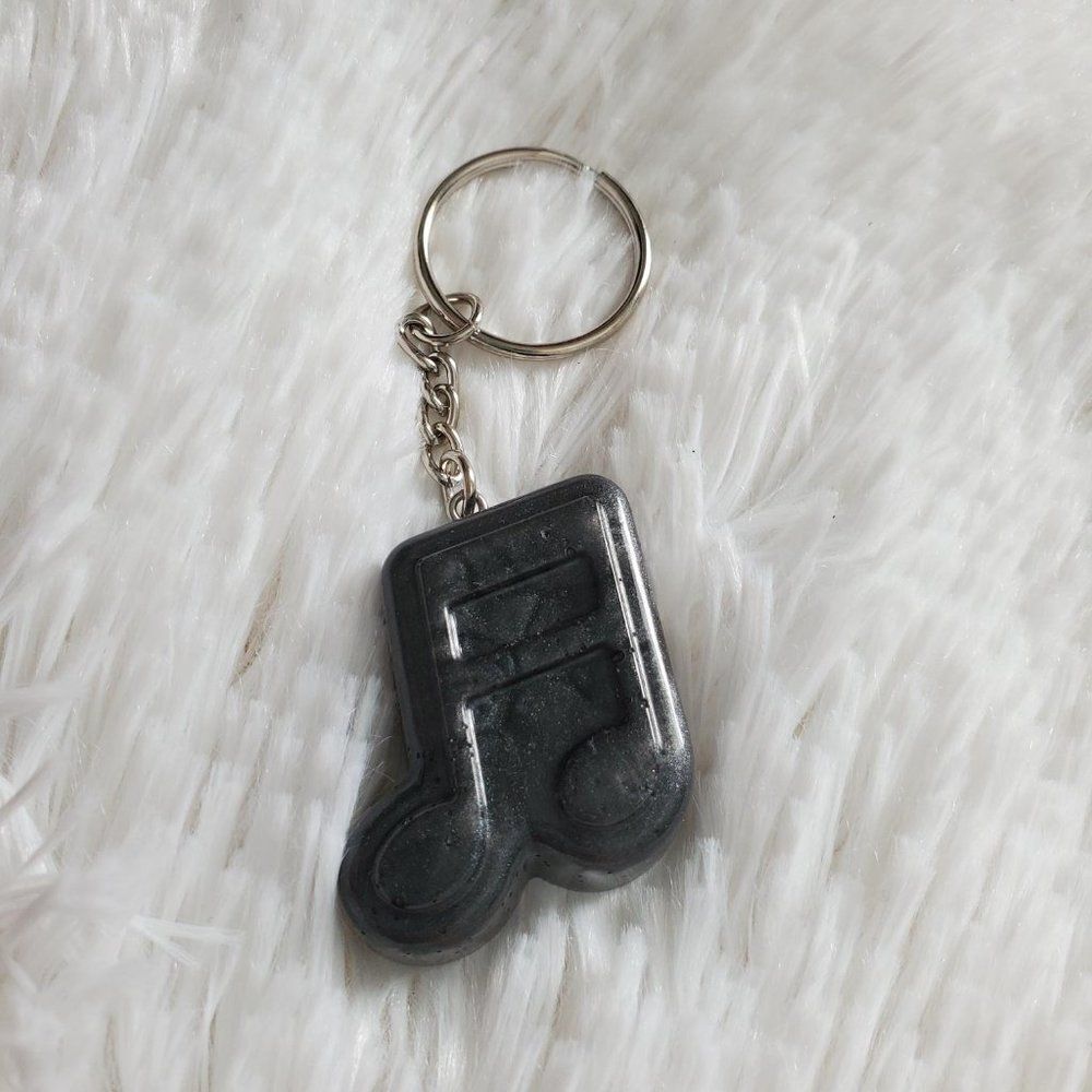 Music Note Keychain, Bookbag Charm - Picture 7 of 13